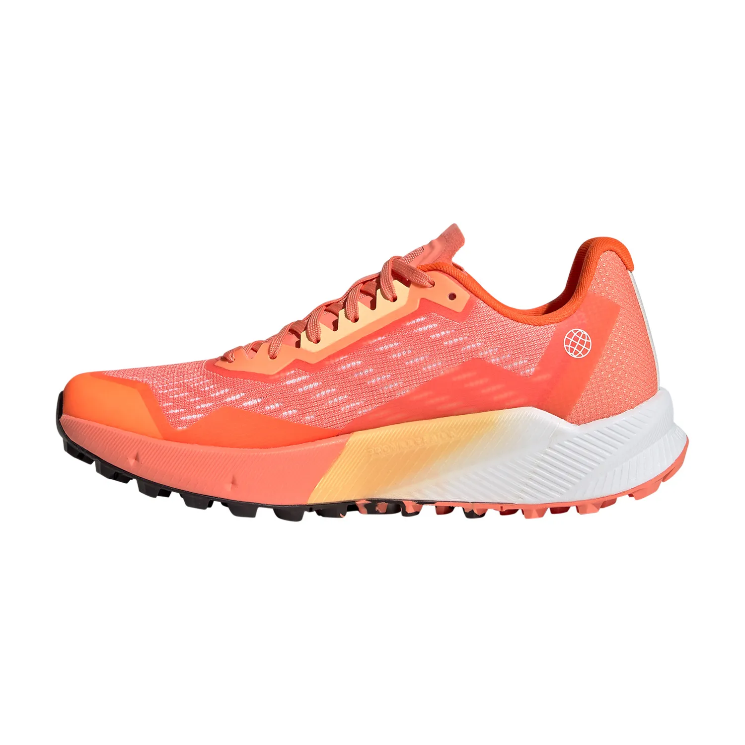 adidas Terrex Agravic Flow 2  Coral Fusion/Impact Orange/Cloud White