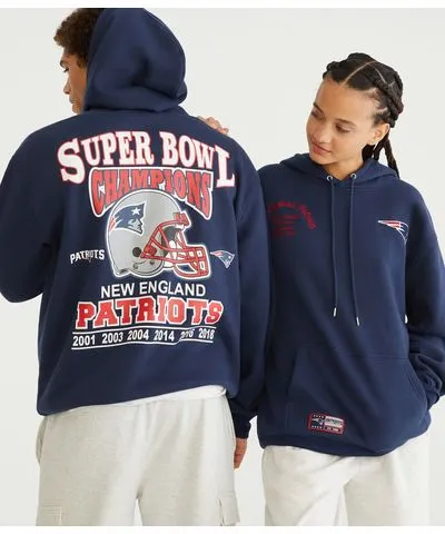 Aeropostale New England Patriots Super Bowl Pullover Hoodie