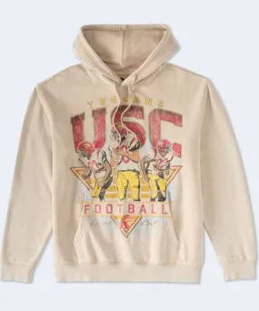 Aeropostale Usc Trojans Football Pullover Hoodie