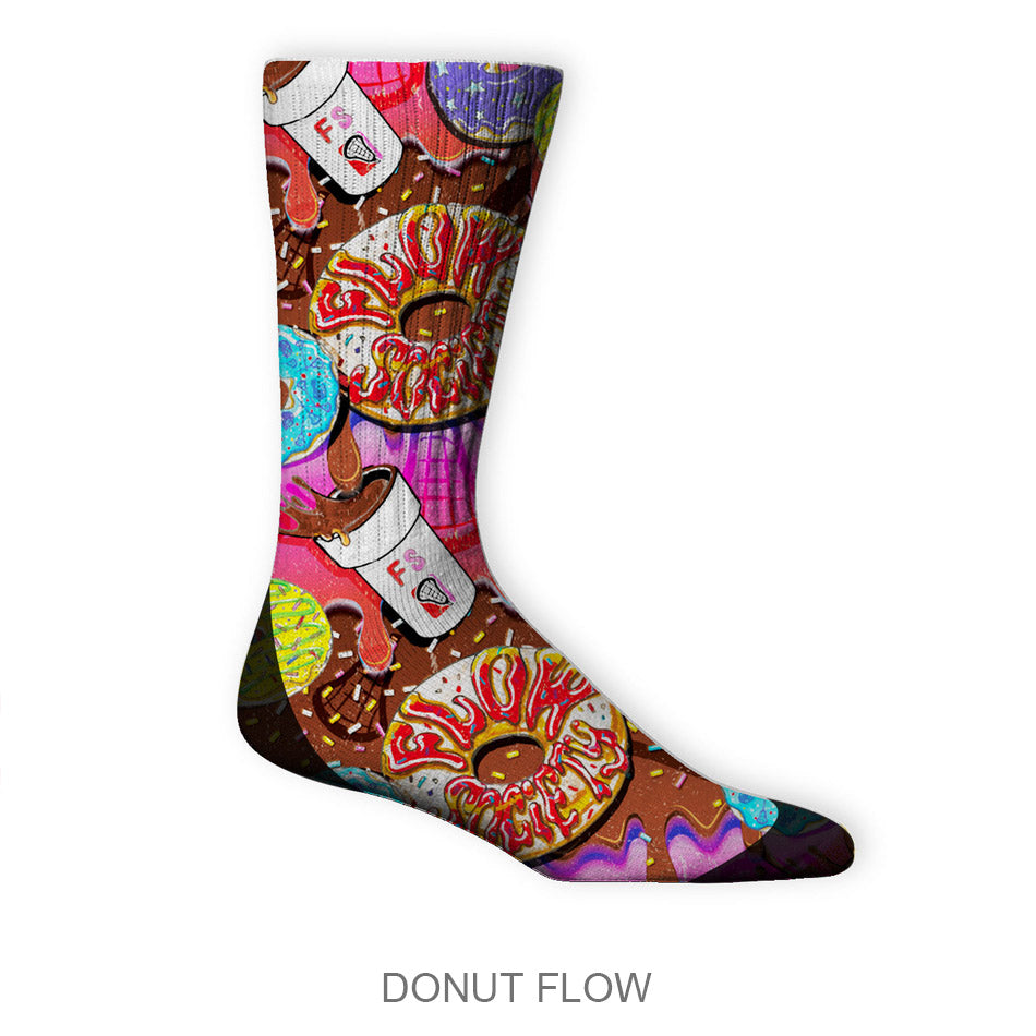 ANY 3 FLOW SOCKS FOR $40!