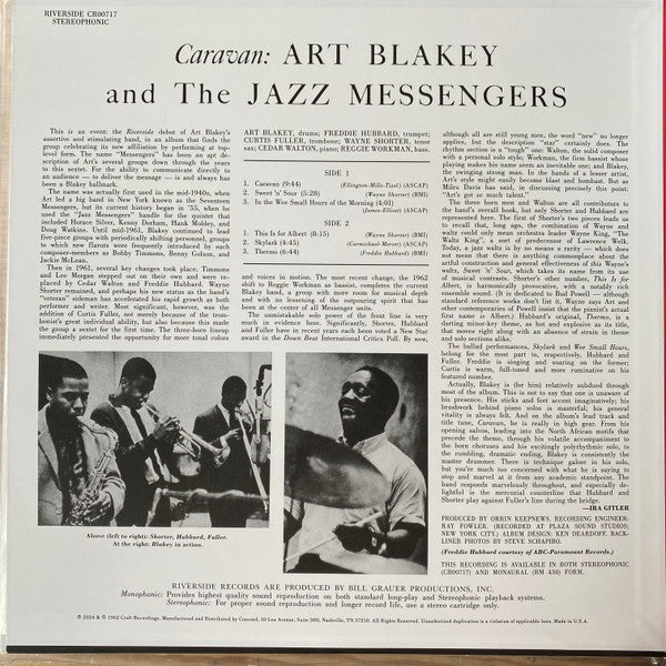 Art Blakey & The Jazz Messengers ~ Caravan