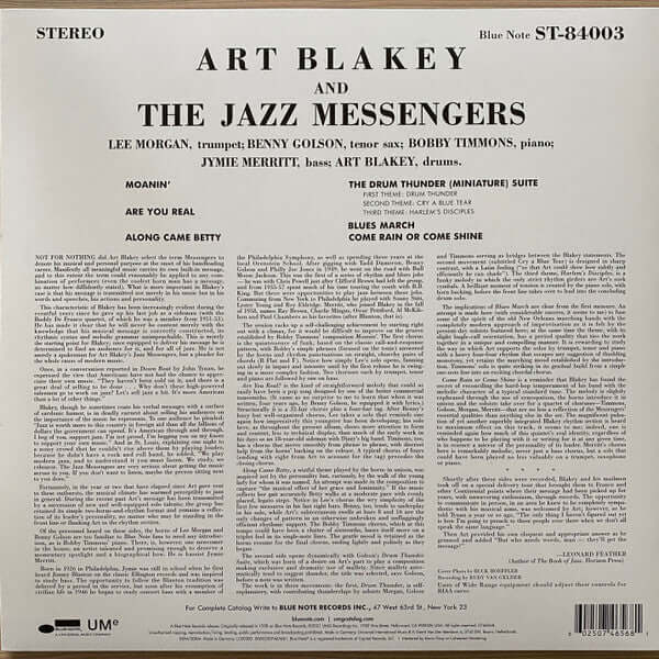 Art Blakey & The Jazz Messengers ~ Moanin'