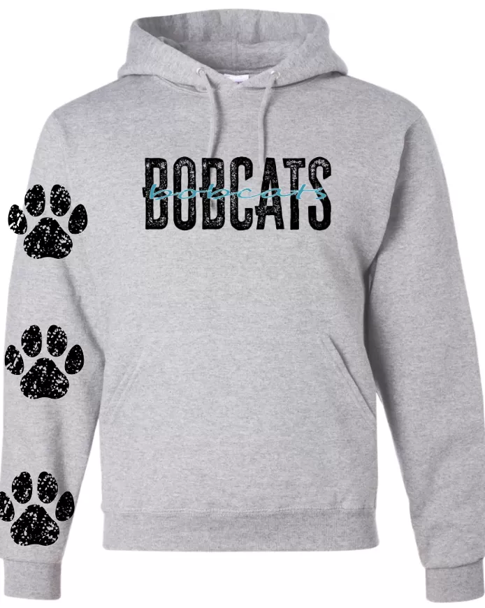 Baldwin Creek Elementary Bobcats Teal Hoodie