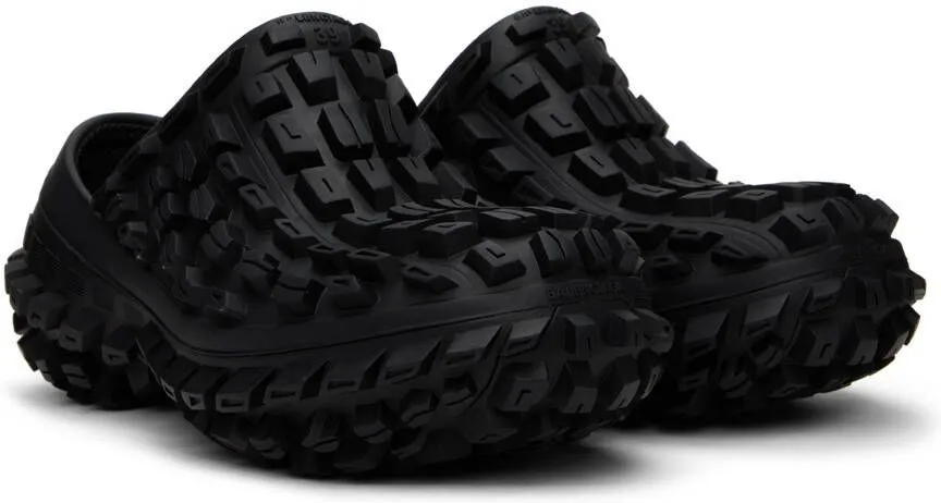 Balenciaga Black Bouncer Clogs