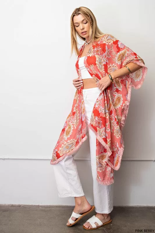 Burst Of Summer Kimono