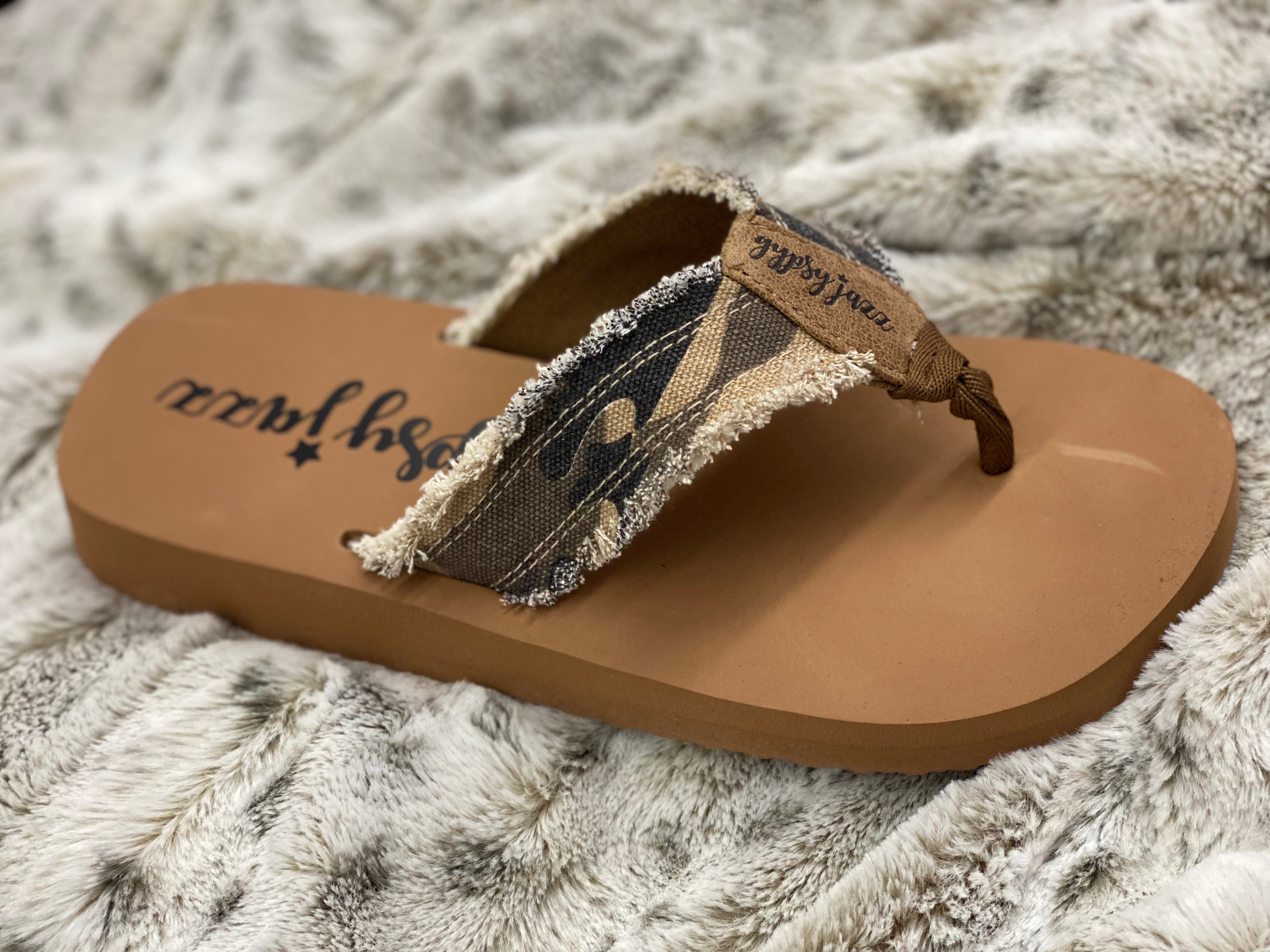 Camo Encore Flip Flops