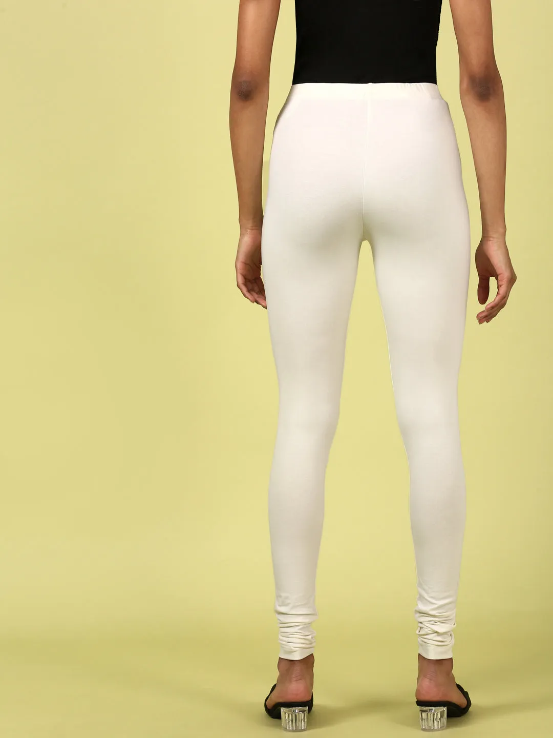 Churidar Leggings-Offwhite