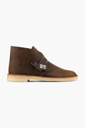 Clarks leather shoes Desert Boot men's brown color 26155484