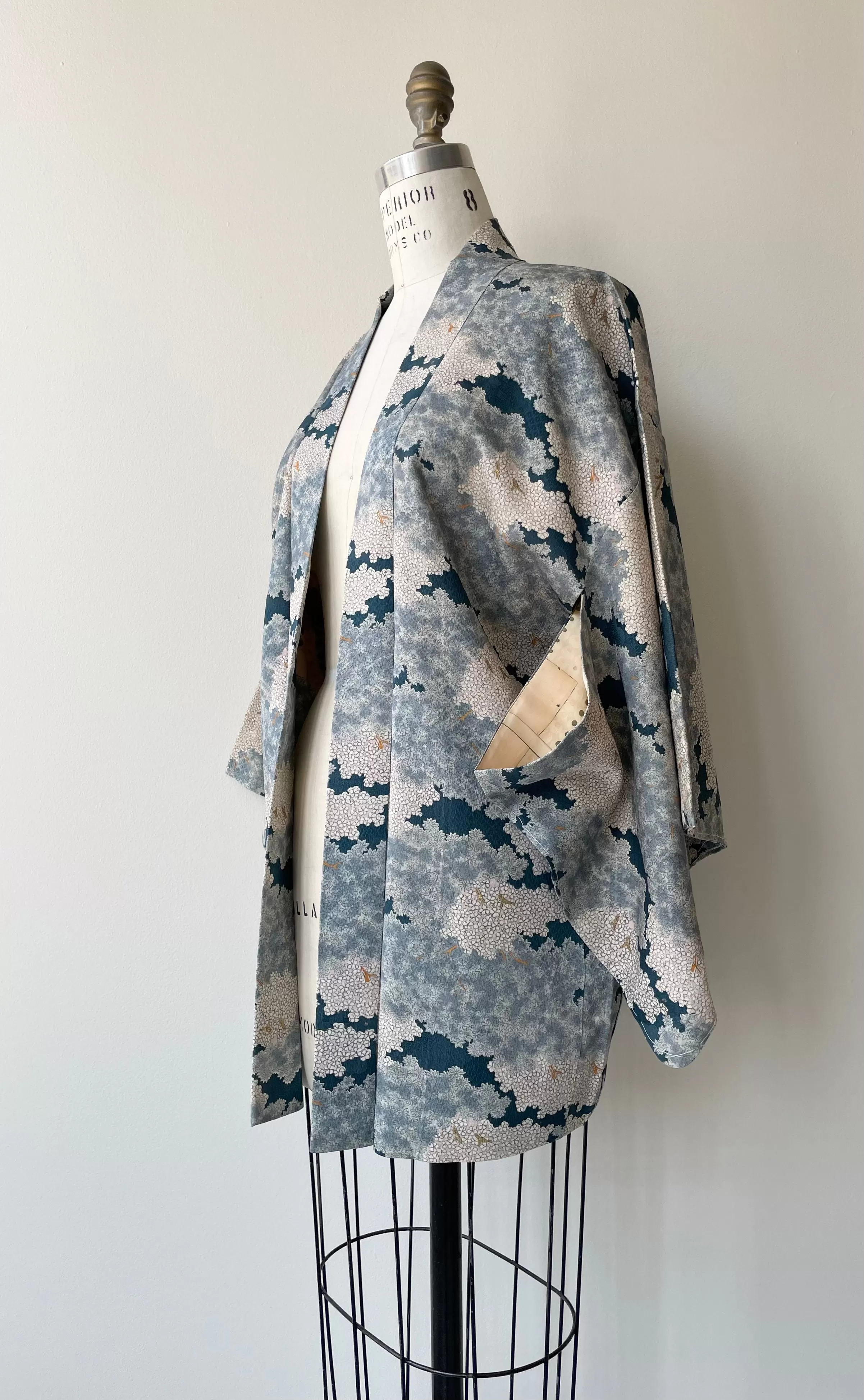 Cloudflower Silk Haori