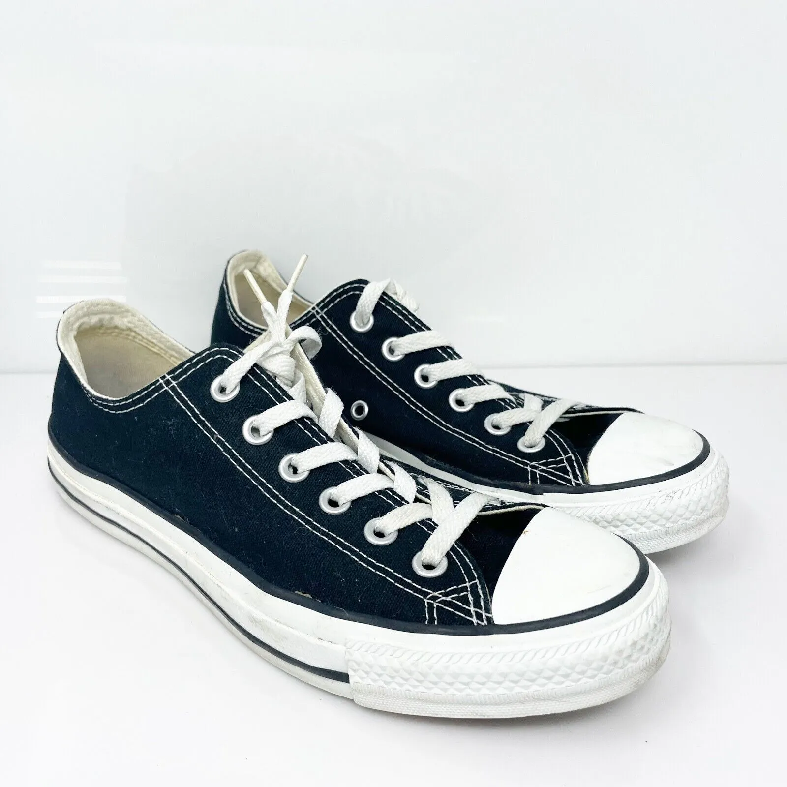 Converse Unisex CT All Star M9166 Black Casual Shoes Sneakers Size M 6.5 W 8.5