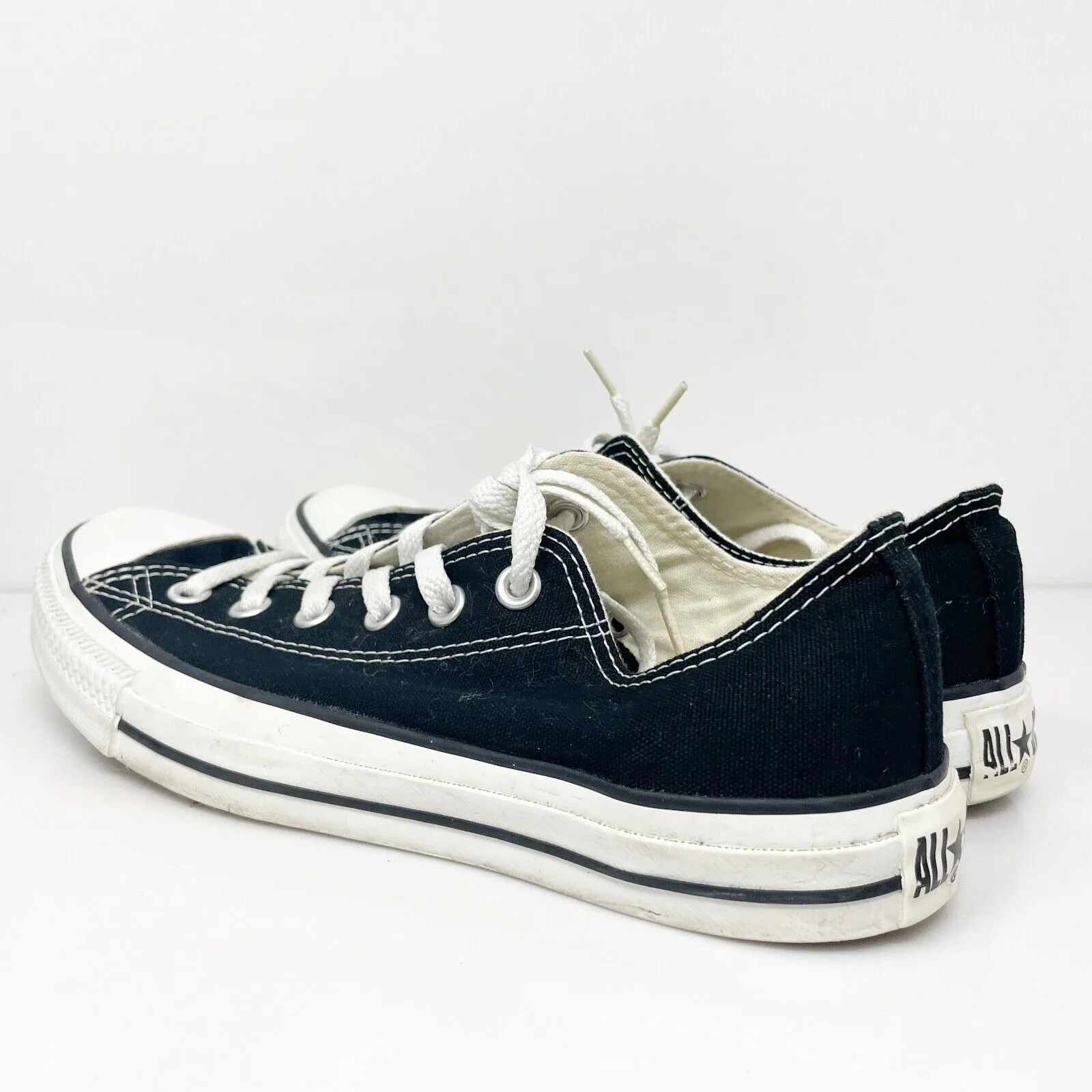 Converse Unisex CT All Star M9166 Black Casual Shoes Sneakers Size M 6.5 W 8.5