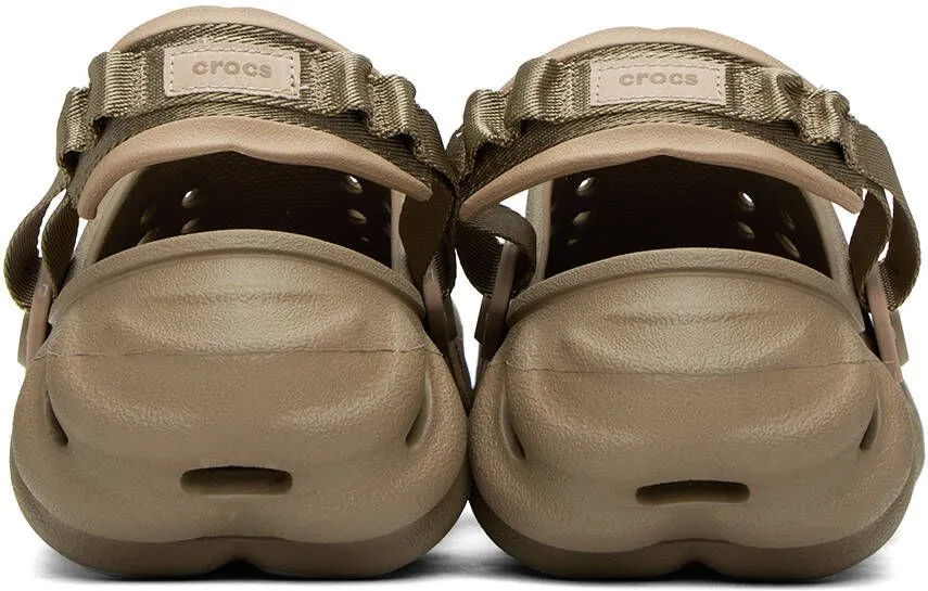 Crocs Khaki Echo Clogs