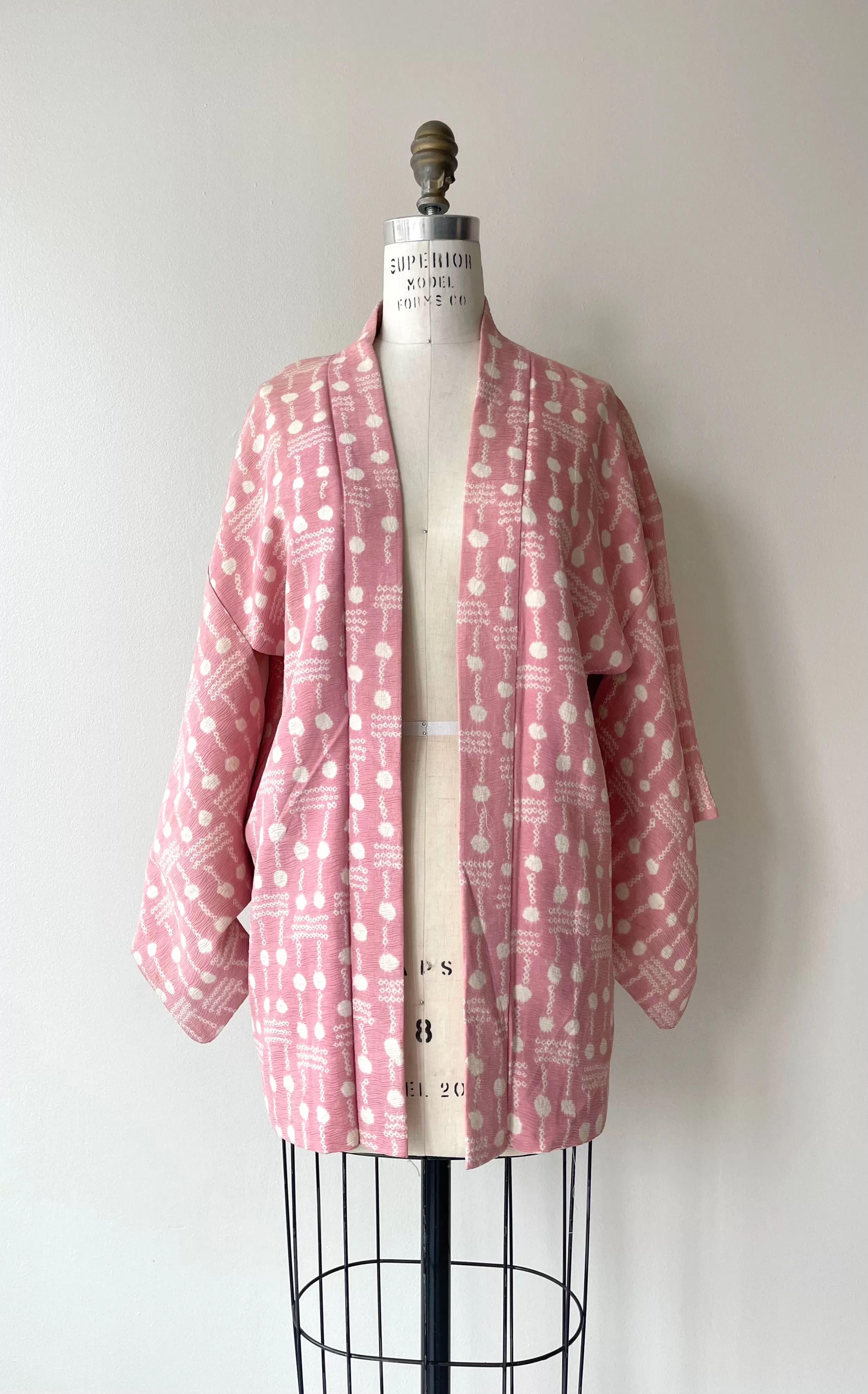 Dot Dash Silk Haori