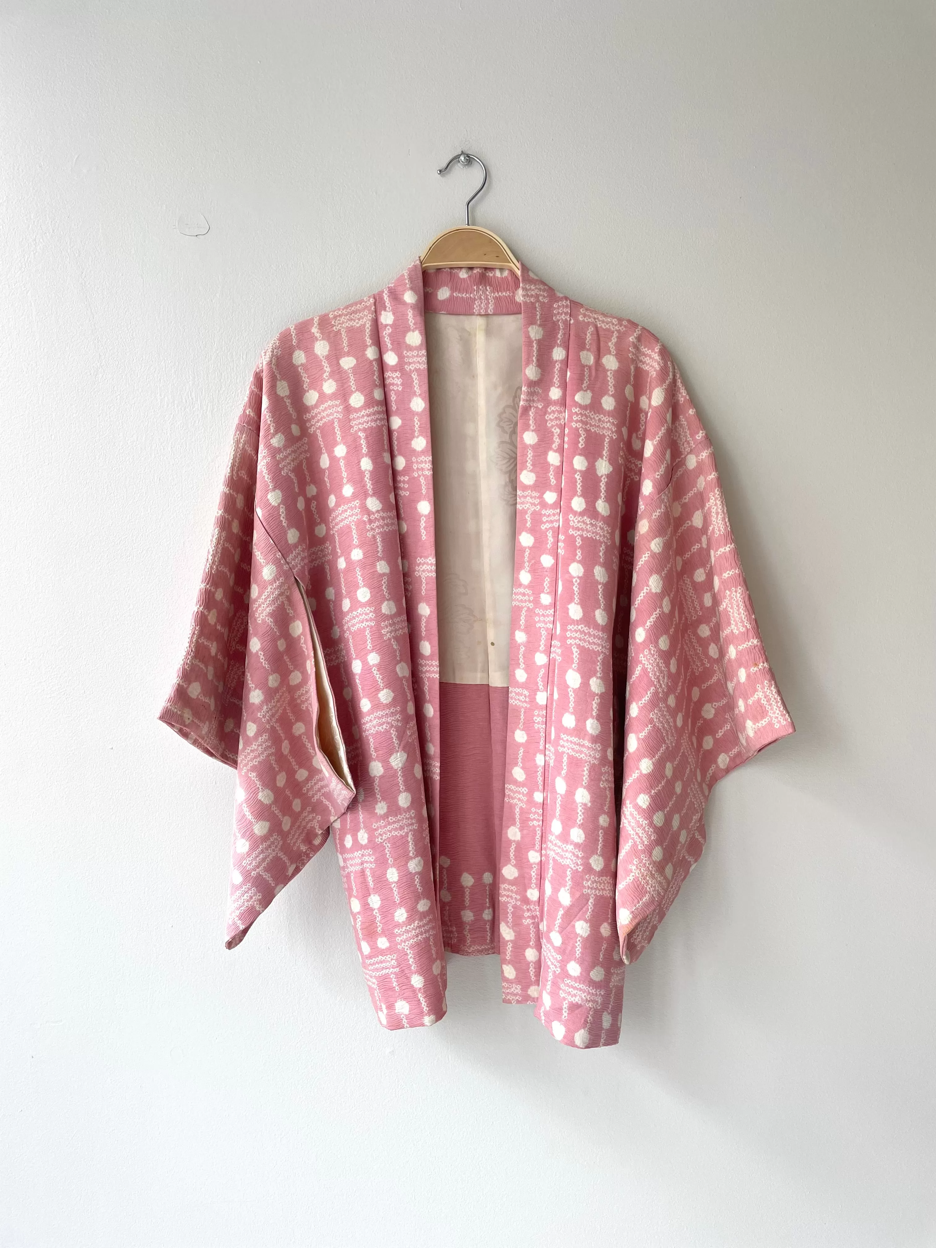 Dot Dash Silk Haori