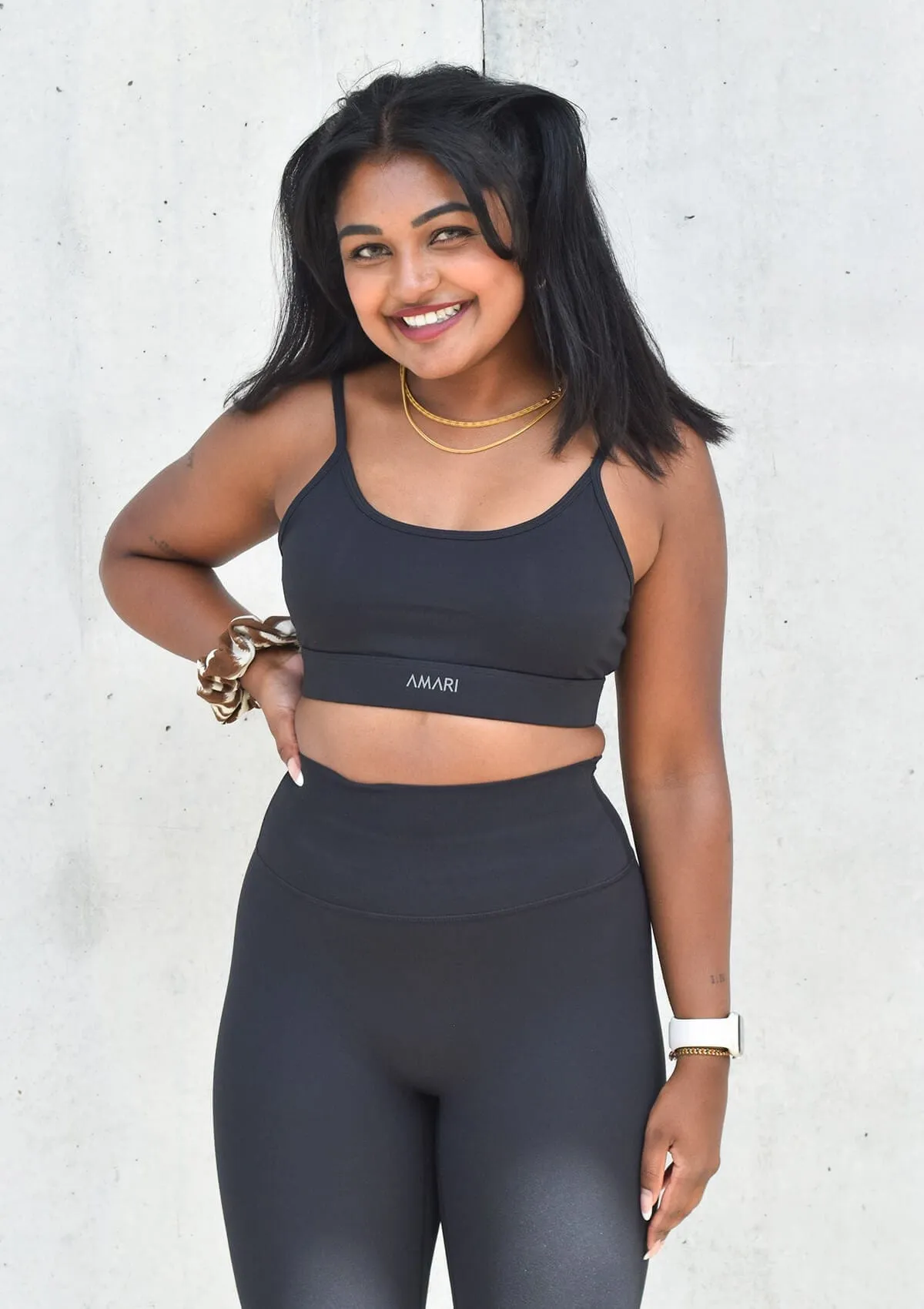 Essentials Sports Bra - Oreo