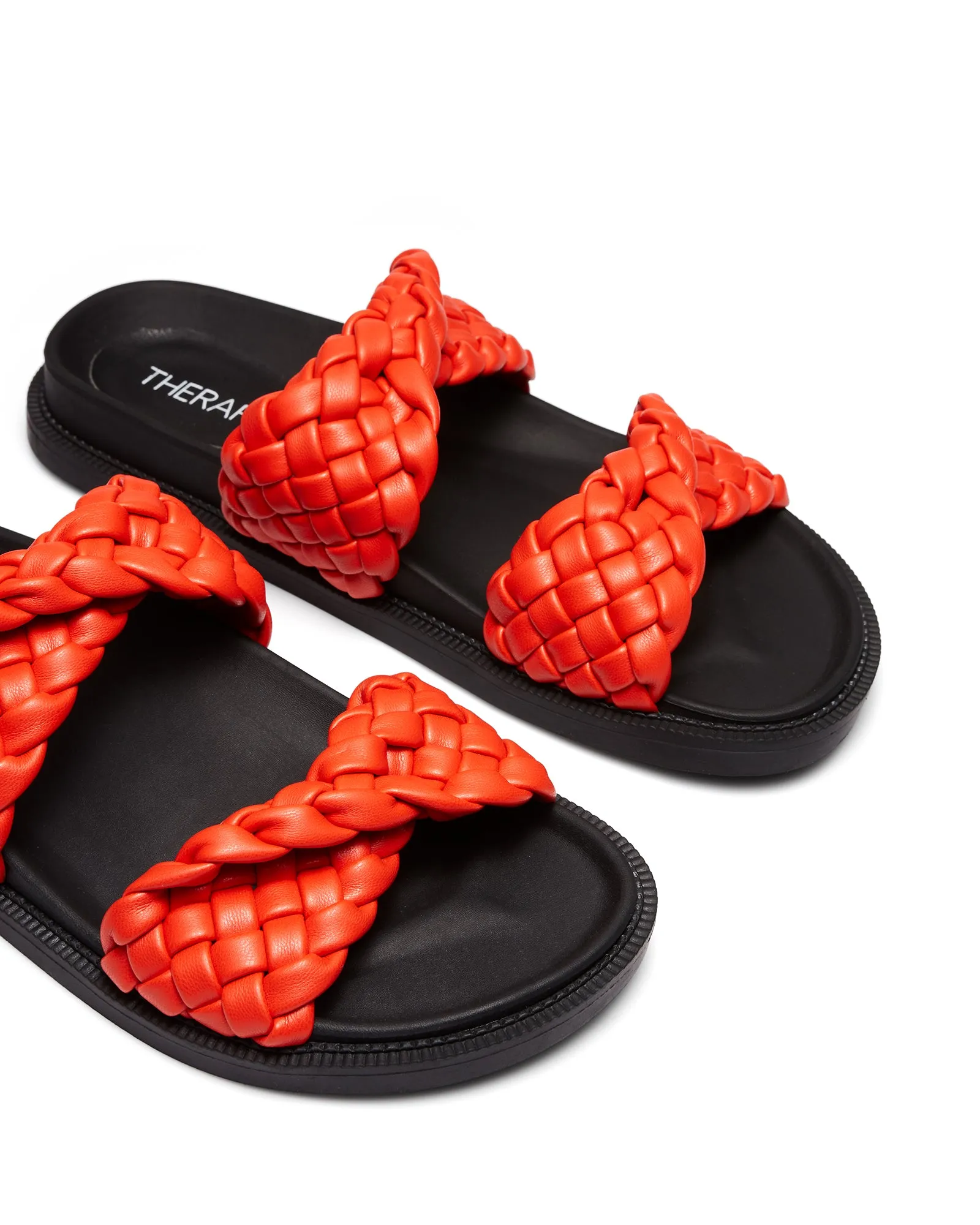 Evil Flat Sandal Tangerine