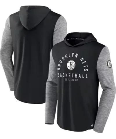 Fanatics Men's NBA Fanatics Brooklyn Nets Deep Rotation Performance Pullover Hoodie