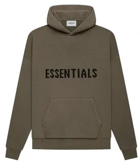 Fear of God Essentials Knit Pullover Hoodie Harvest