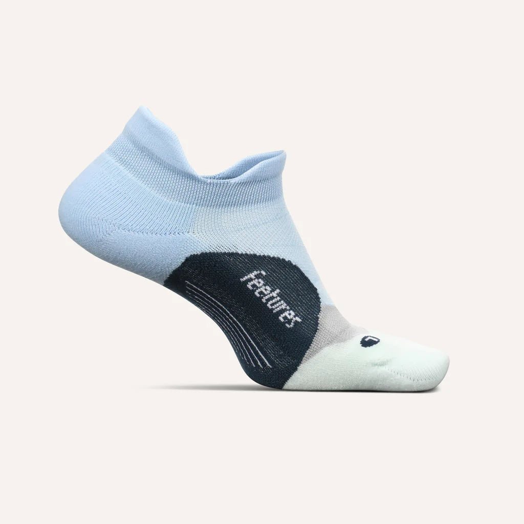 Feetures Elite Light Cushion No Show Tab Socks - Sea Ice