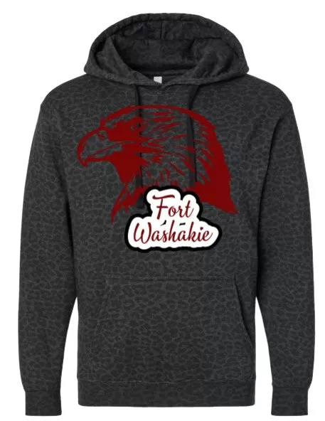 Fort Washakie school Eagles Hoodie