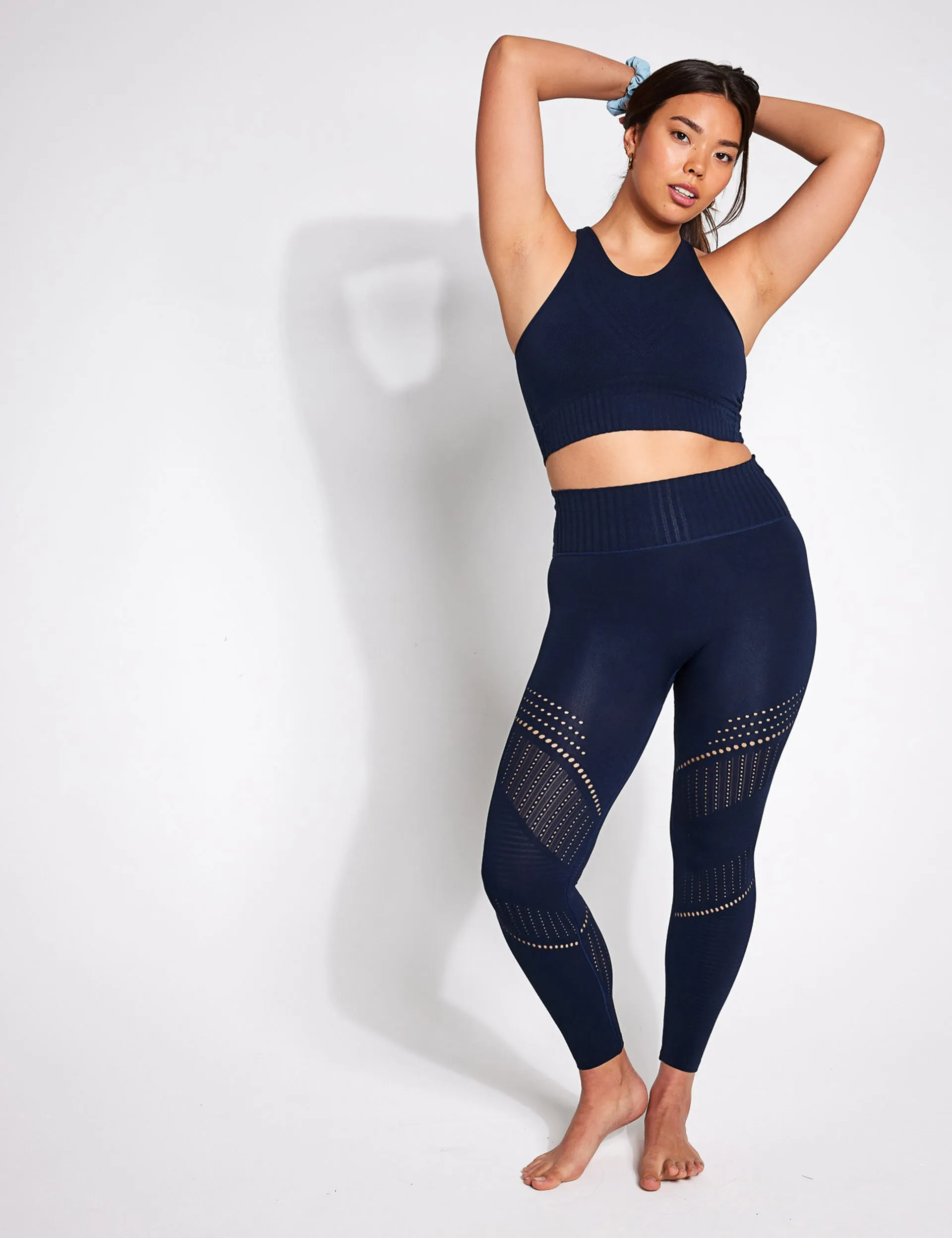 Full Circle Seamless Legging - Navy