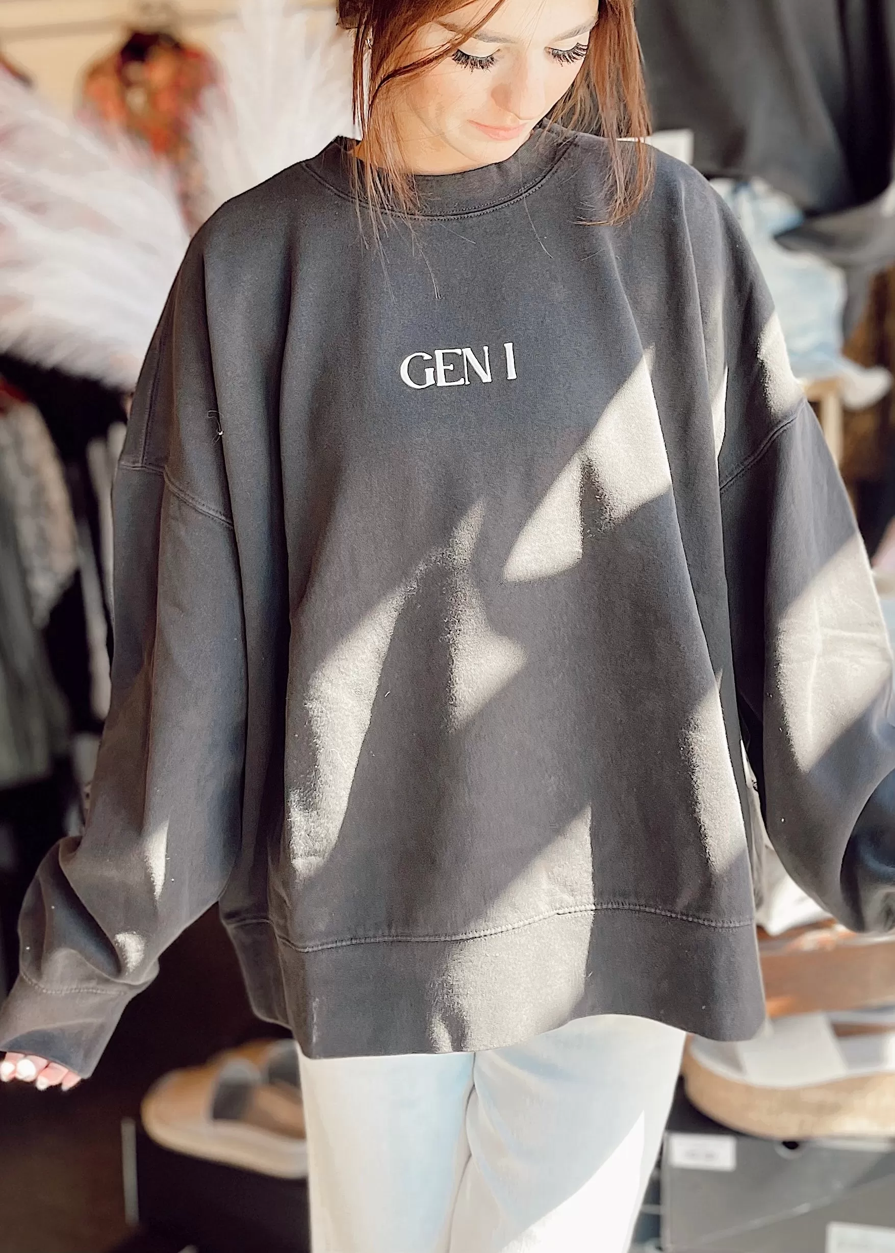 Imago Dei Gen 1 Crewneck | Black