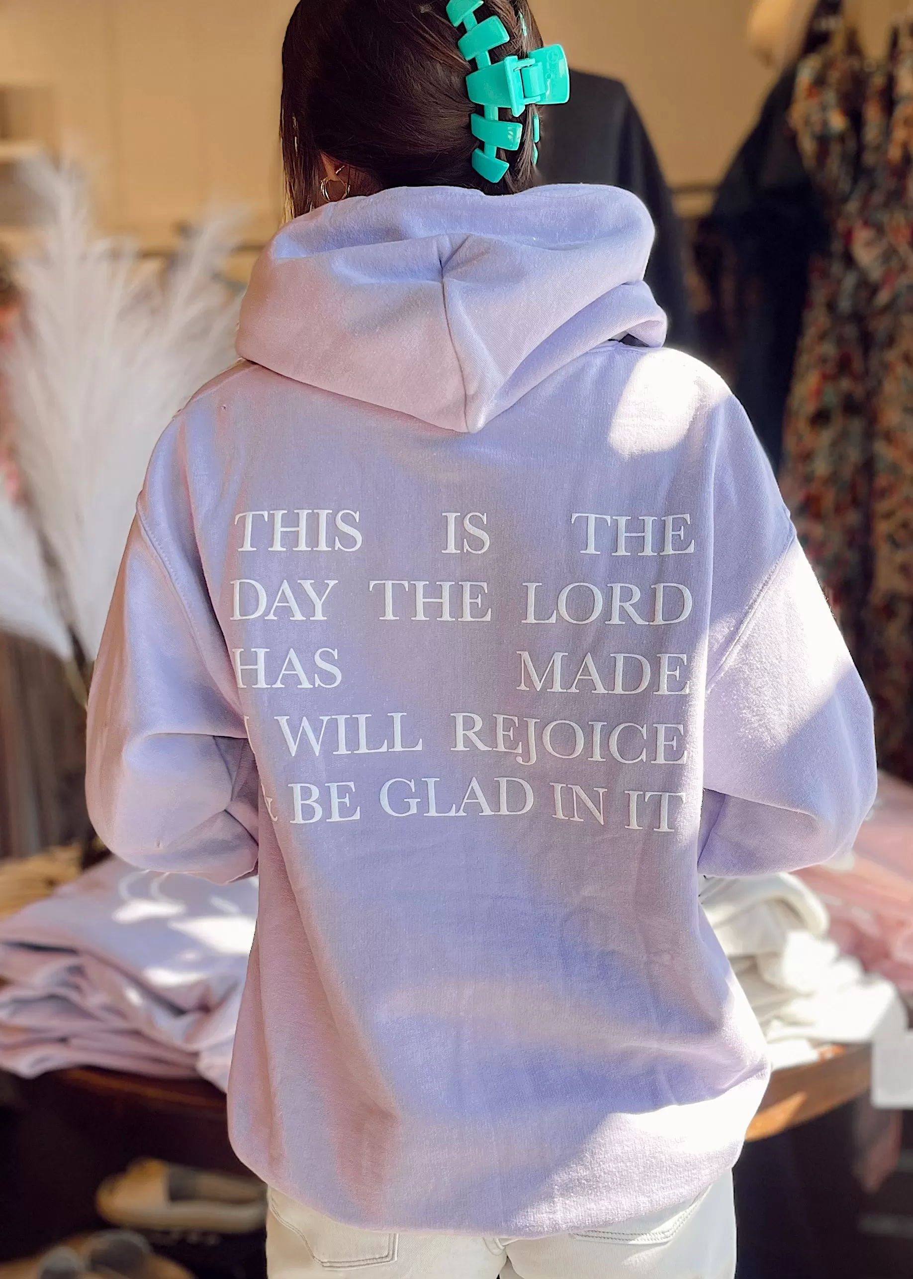 Imago Dei Rejoice Hoodie | Purple