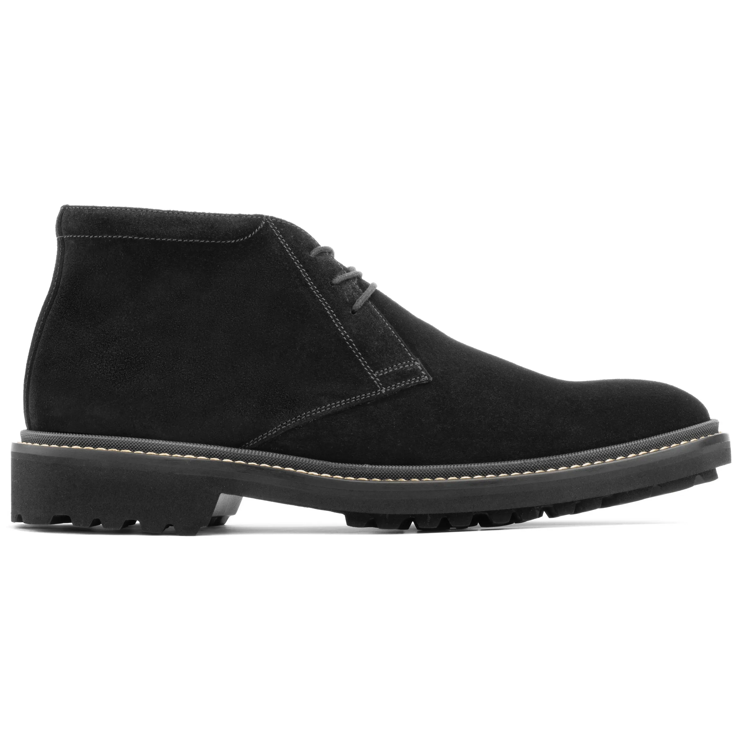 Javier Black Suede Desert Boot