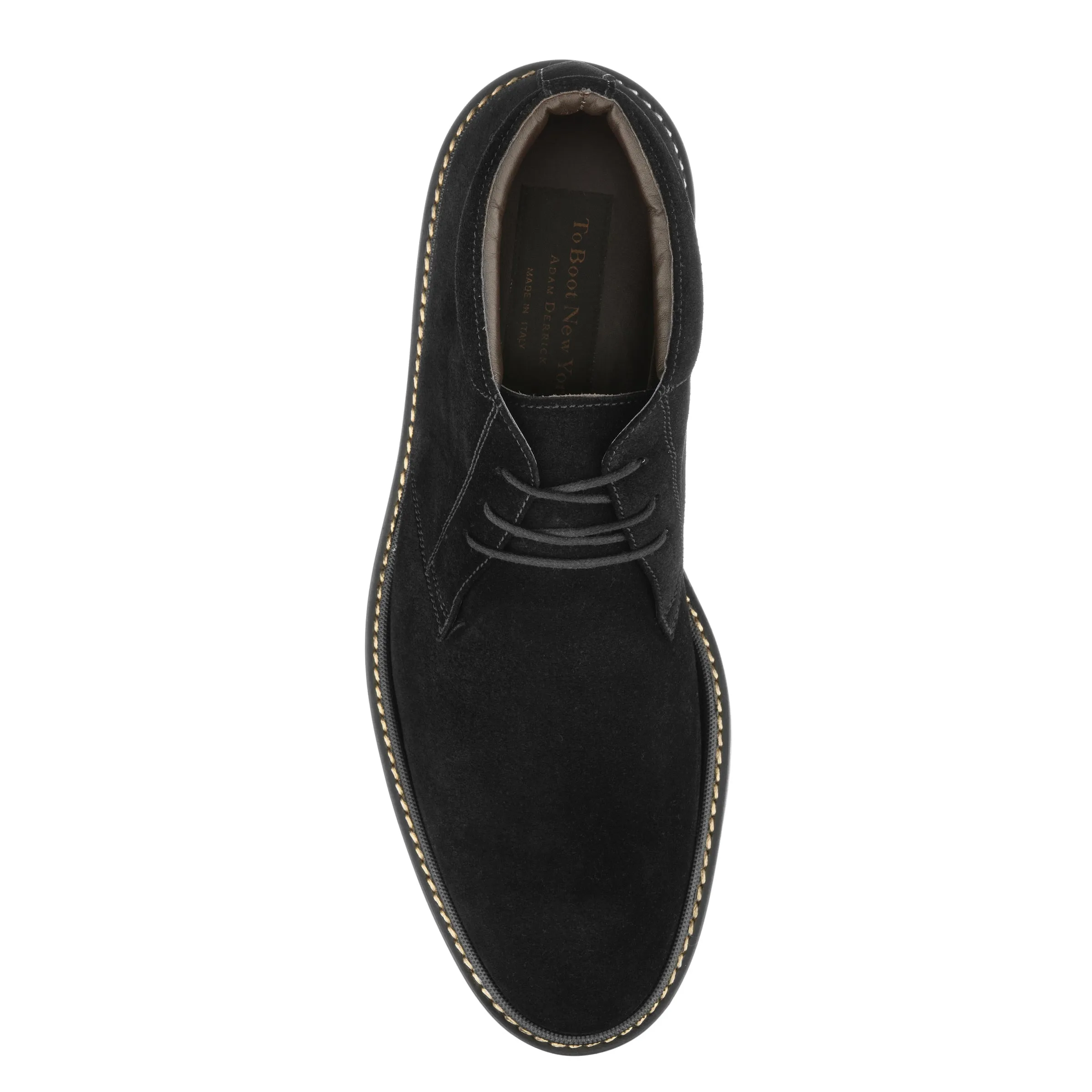 Javier Black Suede Desert Boot