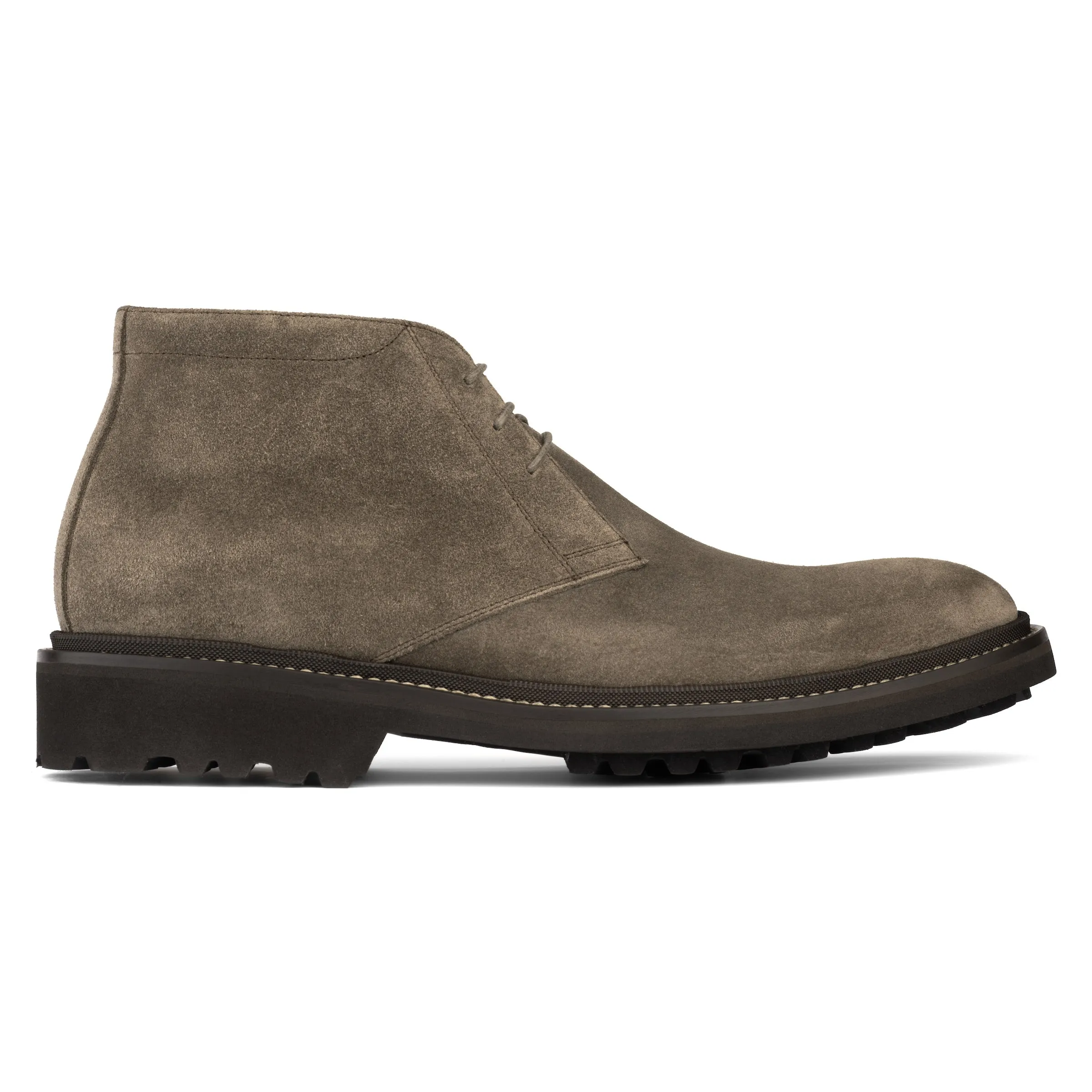 Javier Weather-Proof Taupe Suede Desert Boot