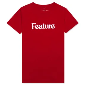 Kid's Jumbled Tee - Red