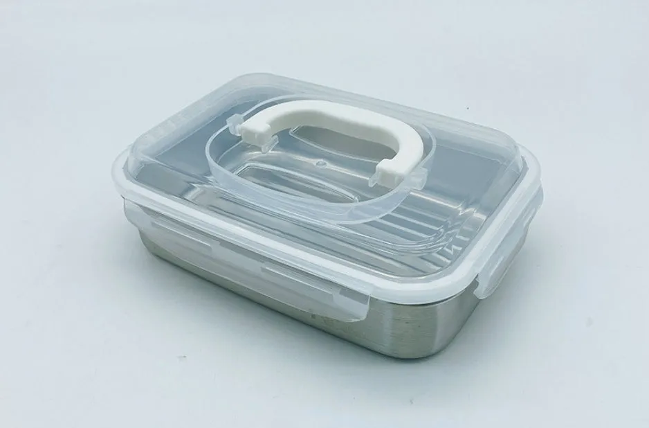 Kim Soo Mi ILIVING Wave Stan Sealed Handy Flat Type Food storage Containers kitchen Utensil