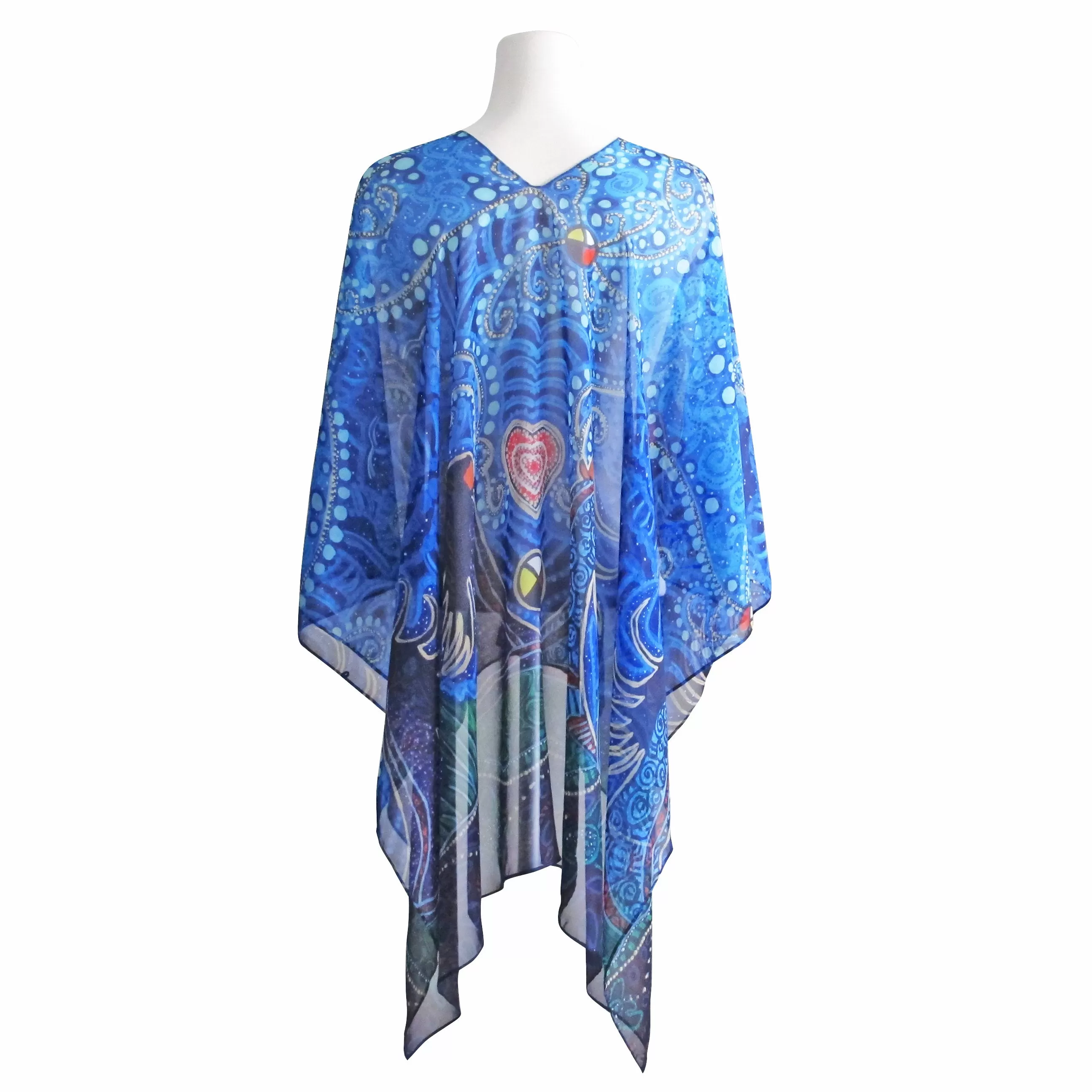 Leah Dorion Breath of Life Kimono Scarf