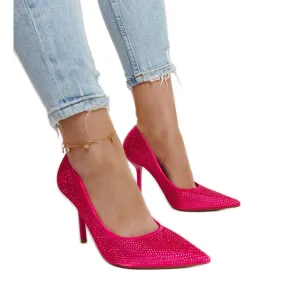 Liena dark pink high heels