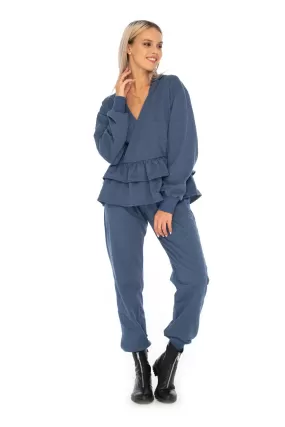 Loungewear Frill Hoodie