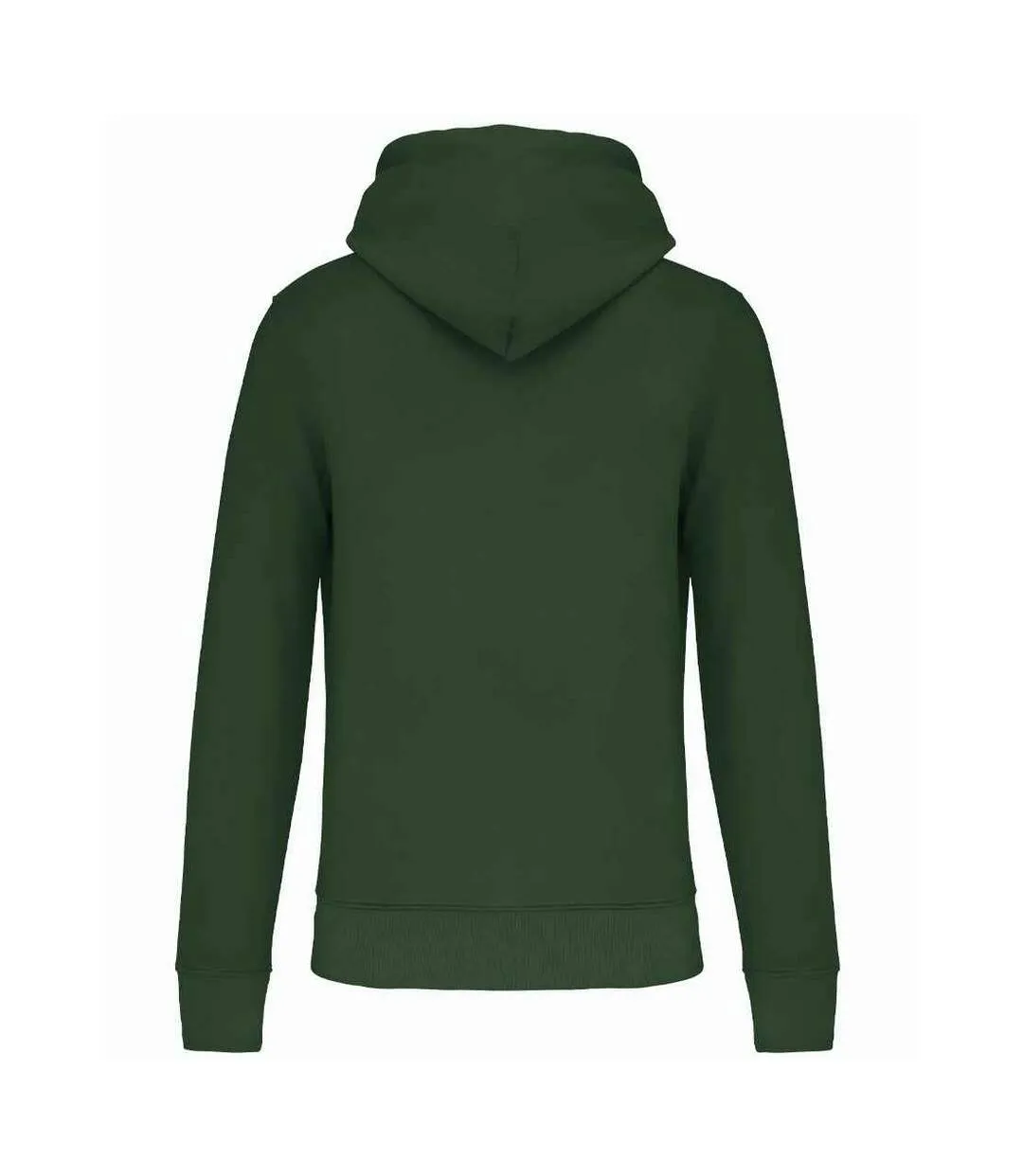 Mens eco friendly hoodie forest green Kariban