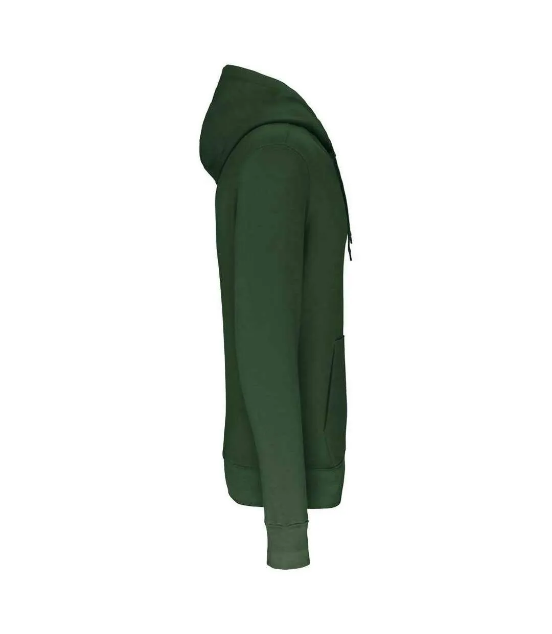 Mens eco friendly hoodie forest green Kariban