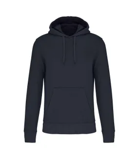 Mens eco friendly hoodie navy Kariban