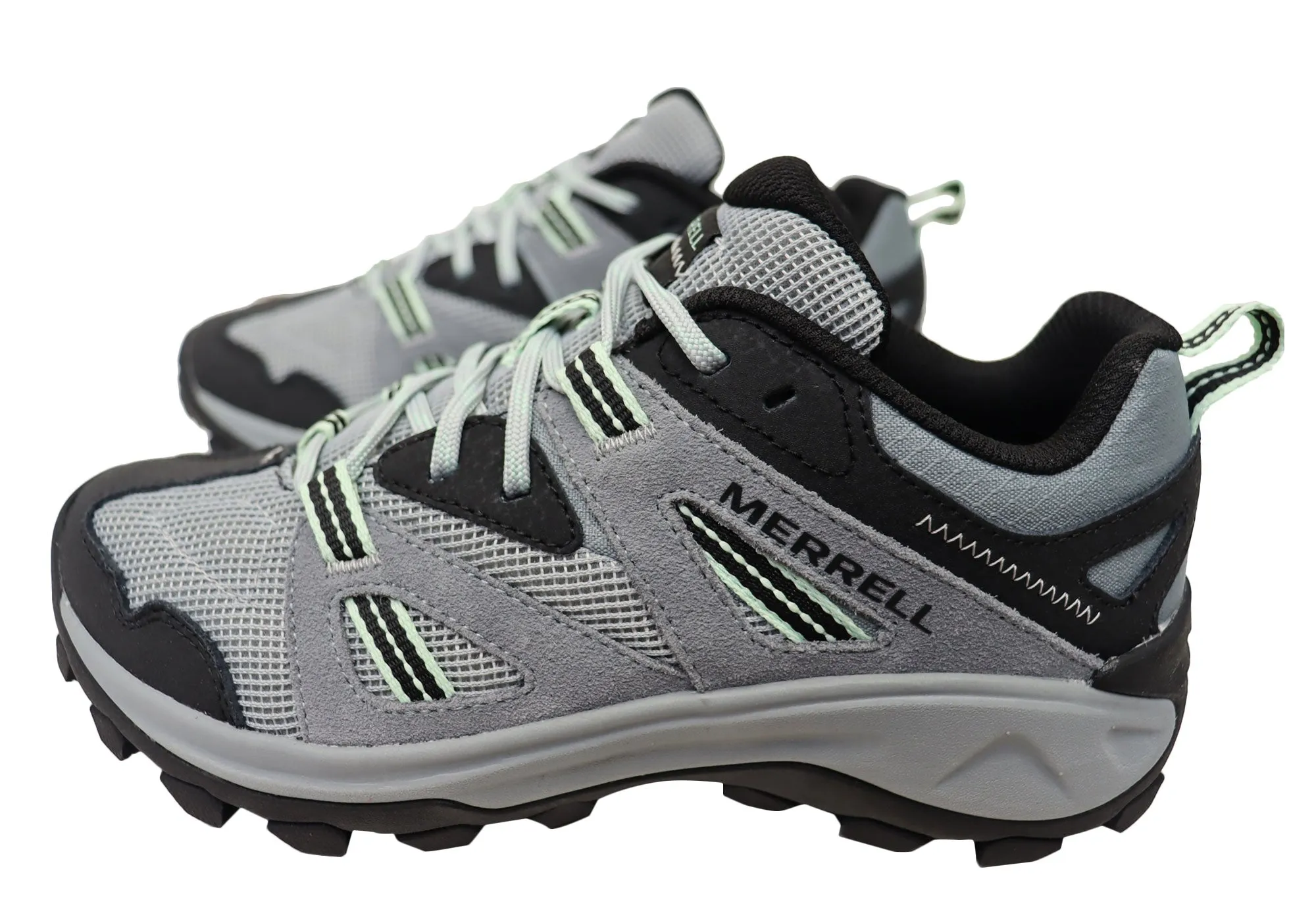 Merrell Womens Deverta 3 Comfortable Leather Hiking Shoes