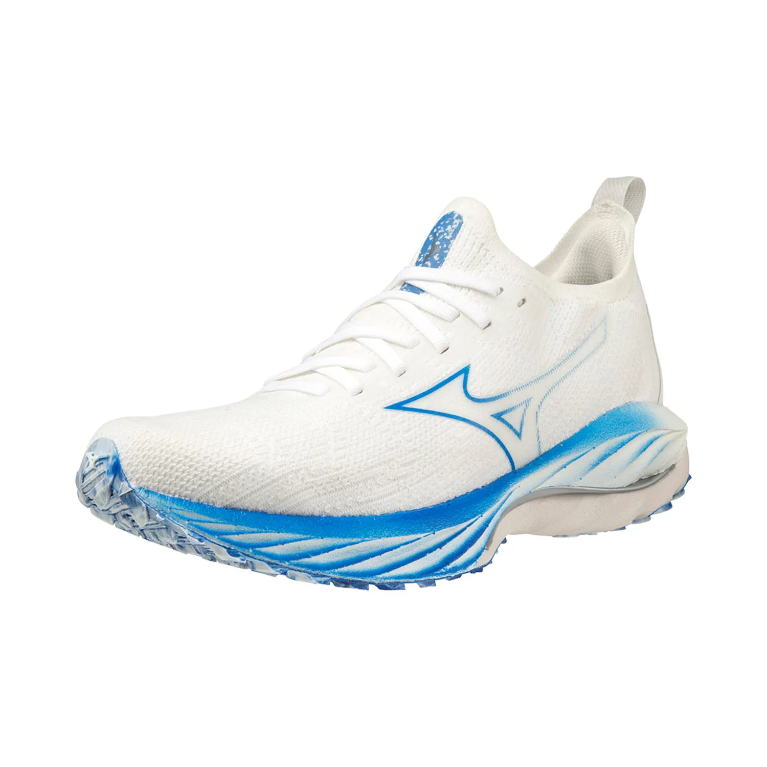 Mizuno Wave Neo Wind  Undyed White/Peace Blue