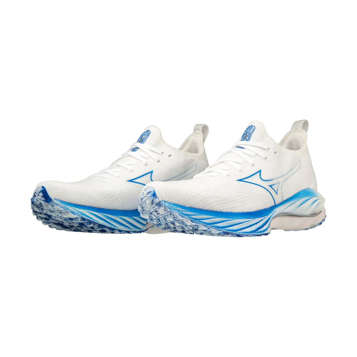 Mizuno Wave Neo Wind  Undyed White/Peace Blue