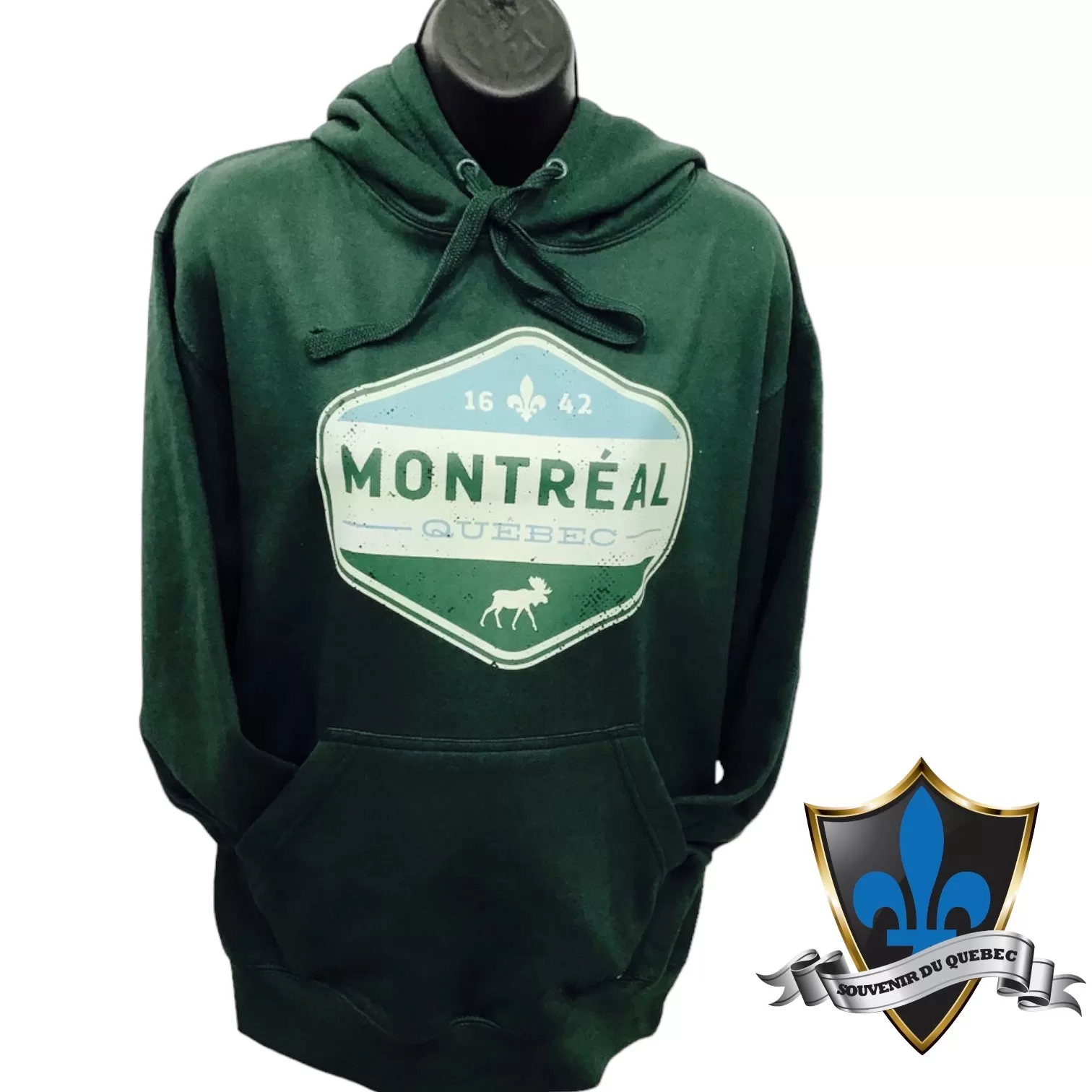 Montreal Canada scene HOODIE.