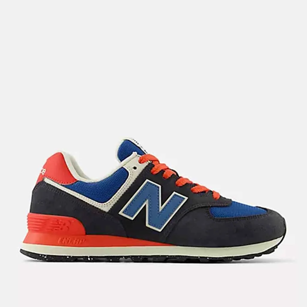 New Balance 574 Sneaker for Men - Black/Blue