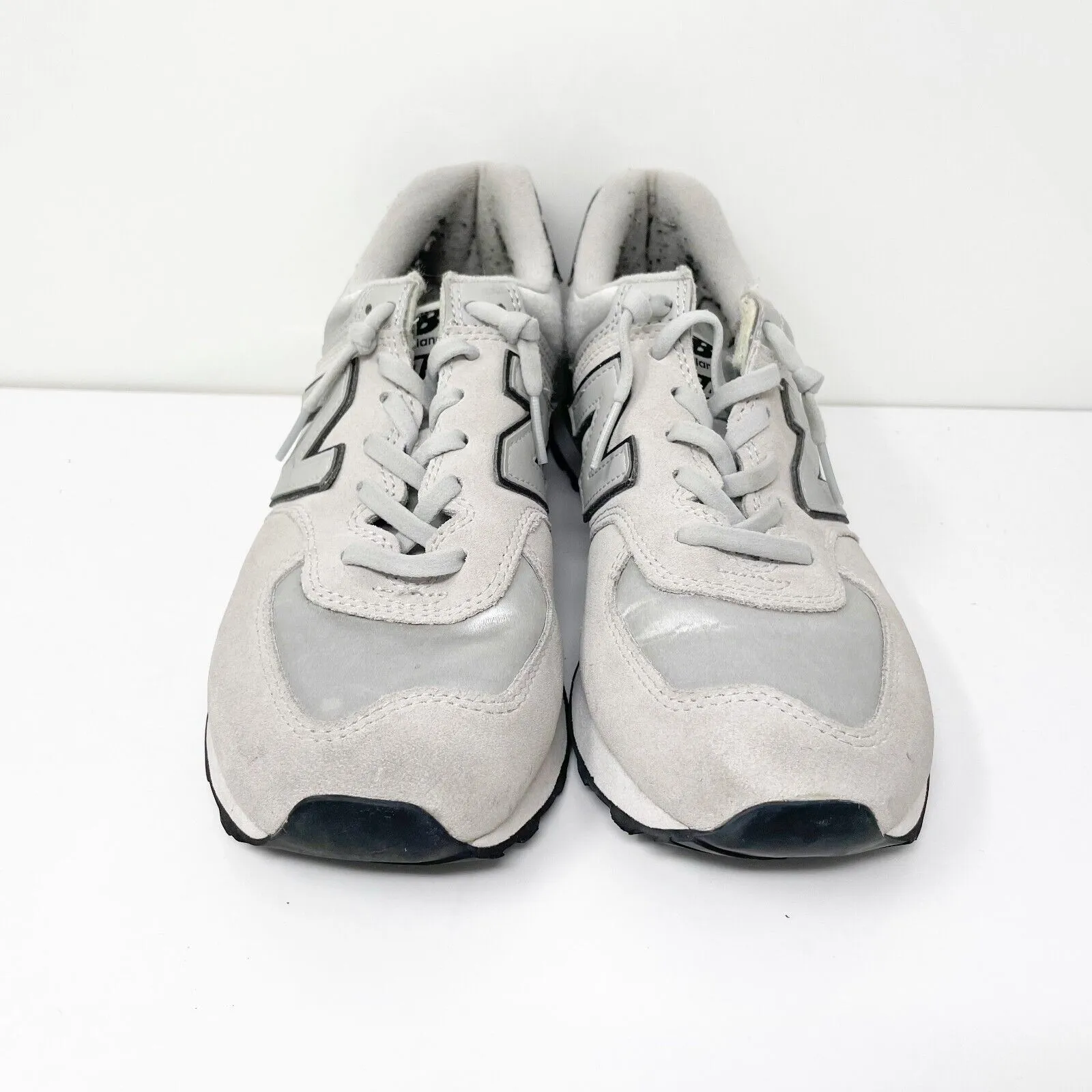 New Balance Womens 574 V2 WL574FM2 Gray Casual Shoes Sneakers Size 8 B