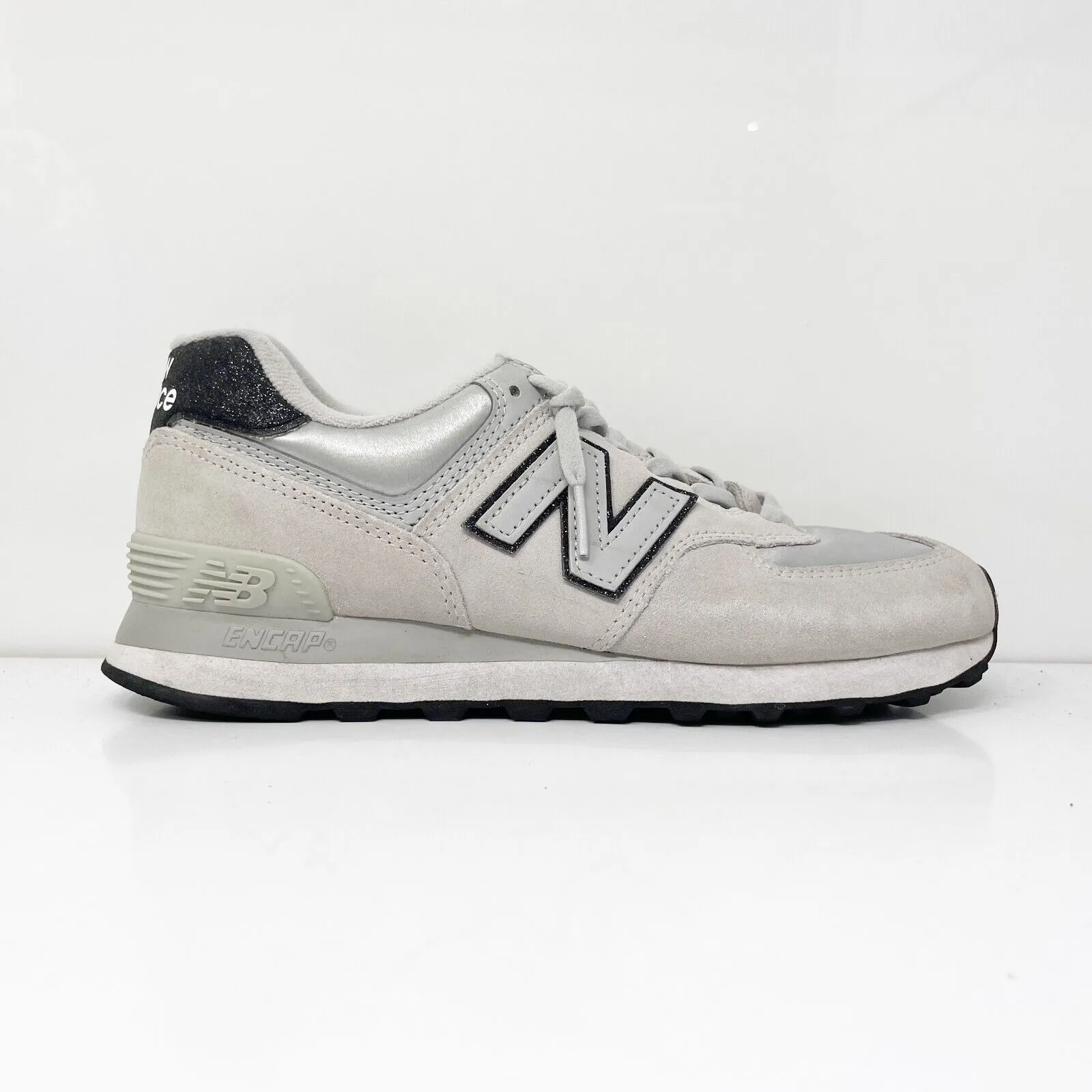 New Balance Womens 574 V2 WL574FM2 Gray Casual Shoes Sneakers Size 8 B