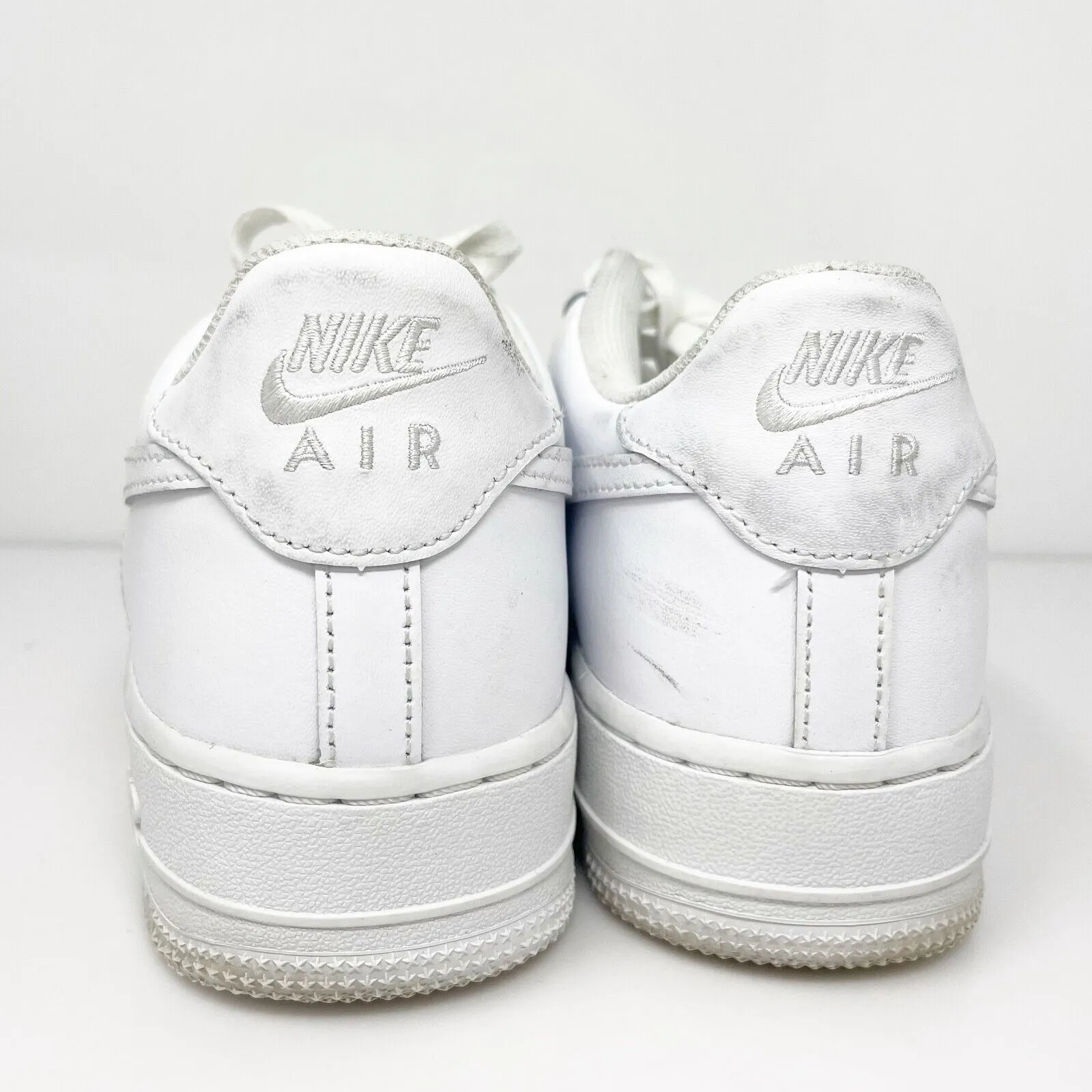 Nike Boys Air Force 1 Low 314192-117 White Casual Shoes Sneakers Size 7Y