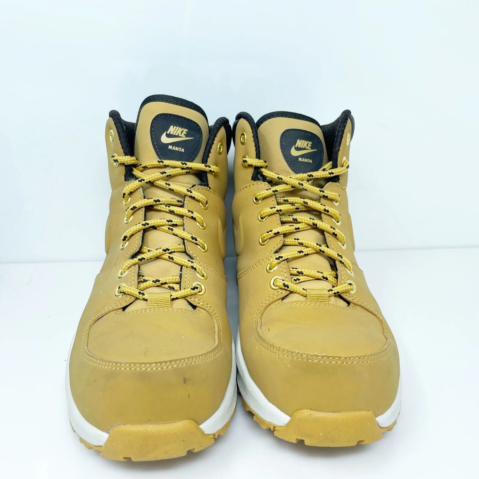 Nike Boys Manoa AJ1280-700 Yellow Hiking Shoes Sneakers Size 5.5Y