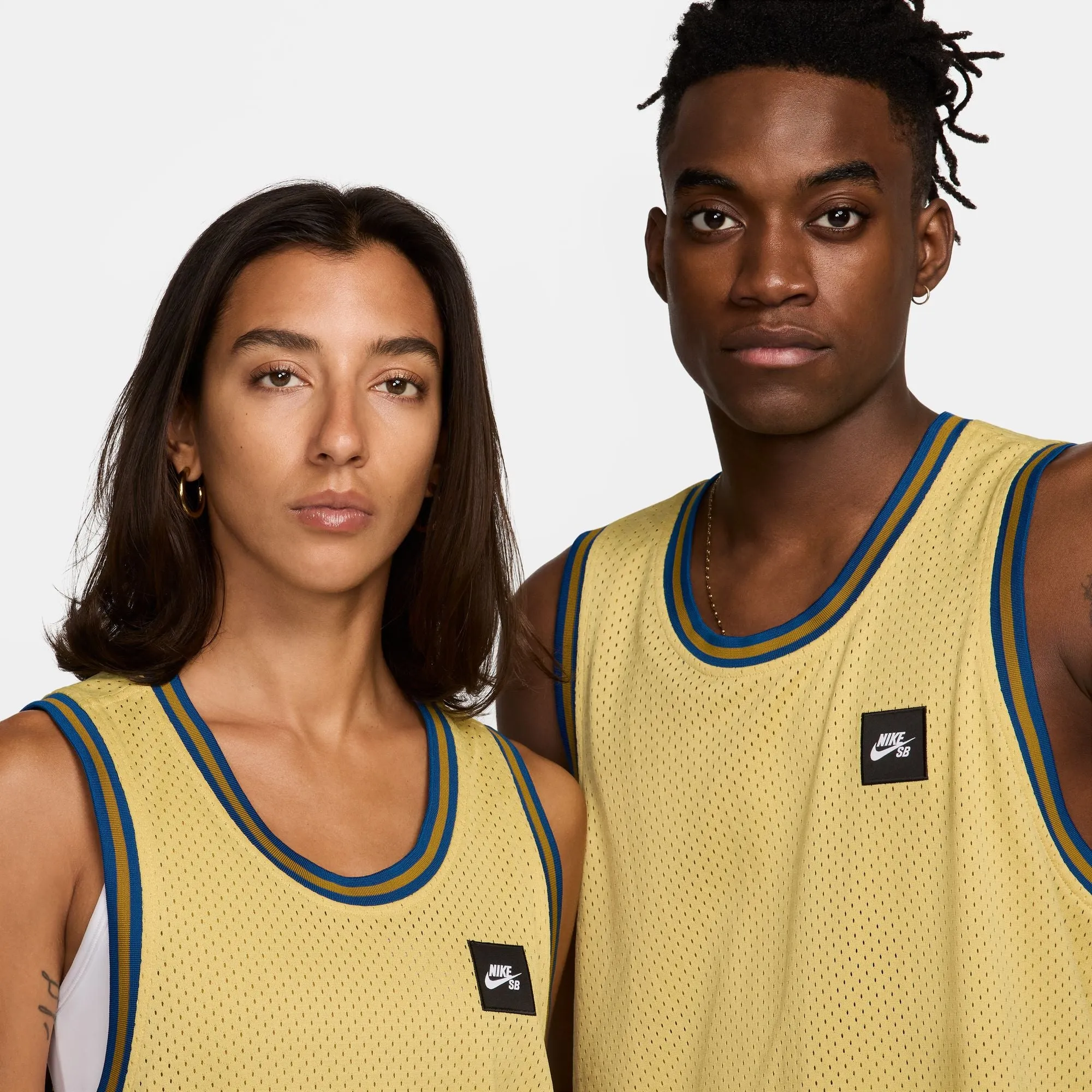 Nike SB Reversible Basketball Jersey Saturn Gold/Bronzine