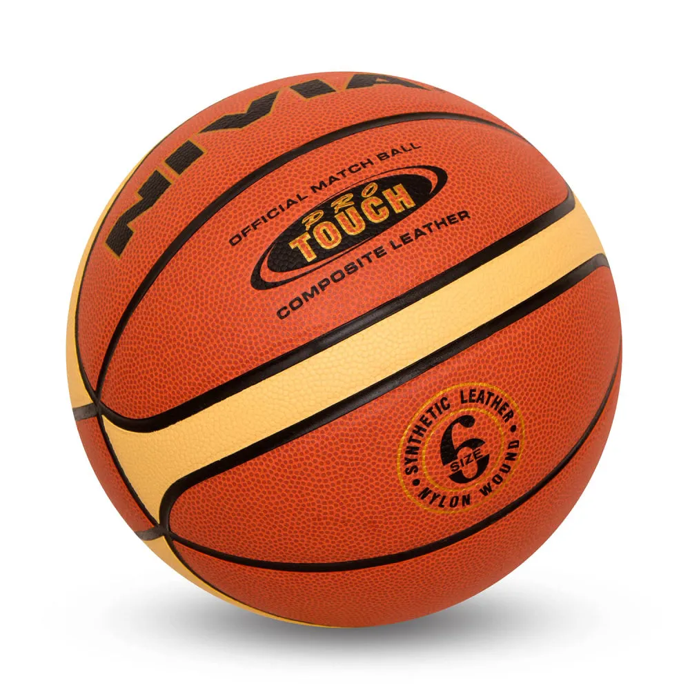 Nivia Pro Touch BasketBall (Brick)