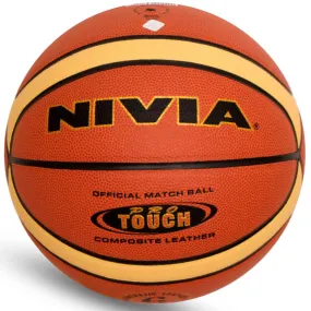 Nivia Pro Touch BasketBall (Brick)